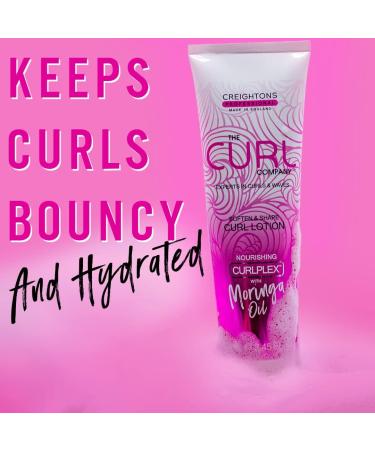The Curl Company Soften and Shape Curl Lotion 250ml - De-frizzing & Smoothing for Curls & Waves | Curplex & Moringa Oil Formula - Buy Online on GoSupps.com