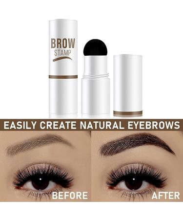 Waterproof Eyebrow Stamps & Template Set - 10 Reusable Dark Brown Kits for Perfect Eyebrows - International Shipping Available - Buy Online on GoSupps.com