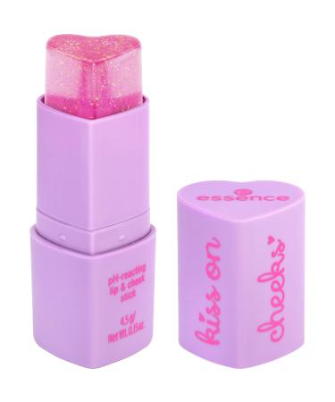 cosnova Essence Cosmetics kiss on cheeks pH responsive lip and cheek stick color matching natural 45g