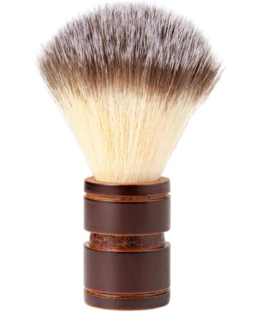 10x Soft Wood Shaving Brush for Men - Professional Nylon Hairdressing Salon Tool Set - Buy Online on GoSupps.com