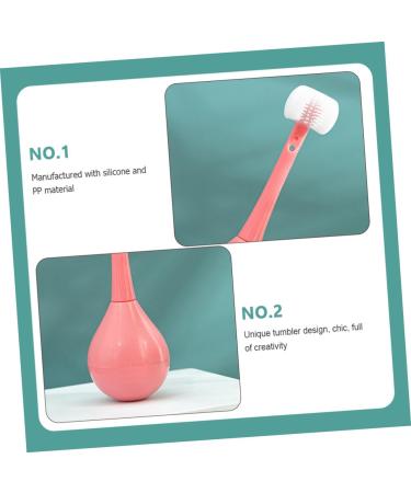 Gatuida 2-in-1 Tumbler Toothbrush for Kids | 360 U-Type Dental Care & Oral Hygiene for Toddlers | Manual Handheld Toothbrush - Buy Online on GoSupps.com
