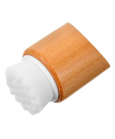 Beech Wood Facial Cleansing Brush Face Scrubber Face Brush Facial Scrubber for Face Skincare Brush Facial Cleaning Brush Cleansing Brush for Face Facial Brush Cleaner Fiber Manual