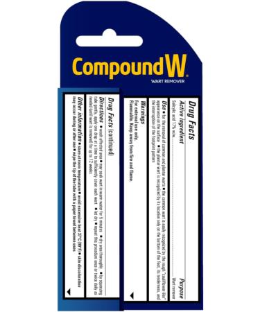 Compound W Fast-Acting Gel Wart Remover (Pack of 2) | Effective Treatment - Buy Online on GoSupps.com