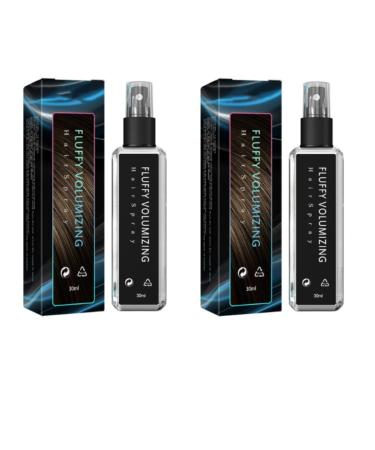Analoguey Natural Plant Protein Hair Thickening Spray Glee Ice Hair Thickener Spray Glee-ice Hair Thickening Spray Fluffy Volumizing Hair Spray with Non Greasy & Non Sticky 30ml 2pcs