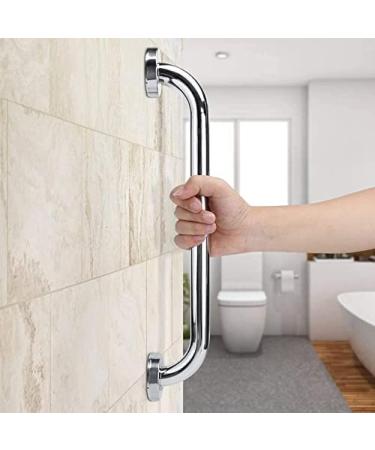 Bathroom Grab Bars Rails 304 Stainless Steel Handrail Shower Handle Safety Bar Bathroom Anti-slip Handrail Suitable For The Elderly Children Pregnant Women 120CM - Buy Online on GoSupps.com