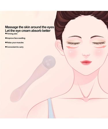 Eye Cream Spatula | Cosmetic Spoon Tool for Puffiness Reduction | Metal Facial Roller for Home & Salon Skincare - Buy Online on GoSupps.com