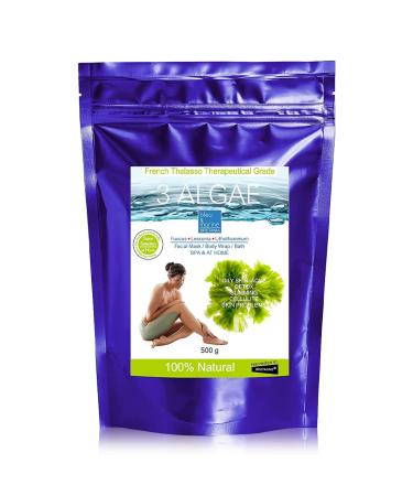 Anti-cellulite body wrap with seaweed | Increased skin firming | Easy to use | Scientifically proven green 500 g