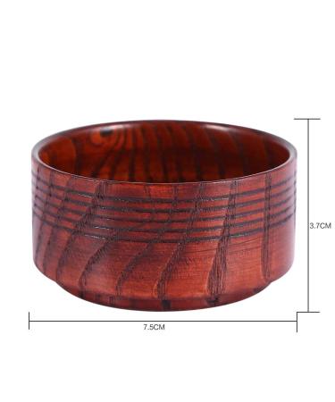 Natural Shaving Bowl 7.5cm - Ideal for Shaving Foam Soap & Brushes | International Shipping - Buy Online on GoSupps.com