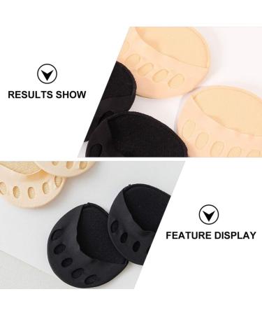 Healifty 2 Pair Invisible Adjustable Toe Socks for Women | Reusable Shoe Filler Toe Topper Liner for High Heels & Sandals - Buy Online on GoSupps.com