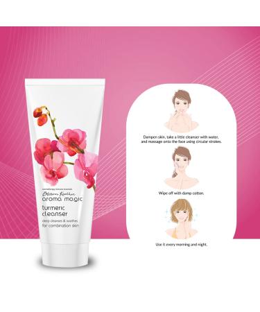 Aroma Magic Turmeric Cleanser for Combination Skin - 100g | Soothing & Gentle International Shipping - Buy Online on GoSupps.com