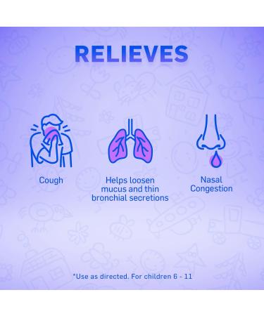 TUKOL Children's Cough & Cold Medicine - Fast Acting Nasal Decongestant Cough Suppressant & Chest Relief Syrup (Pack of 2) - Non-Drowsy 4 Fl Oz - Buy Online on GoSupps.com