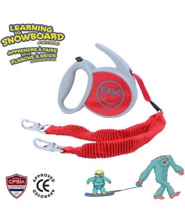 MDXONE Kids Snowboard Ski Harness Trainer | Retractable Leash & Seat Harness Red - Buy Online on GoSupps.com