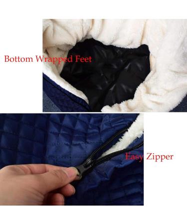 Wheelchair Blanket Thicken Warm Heavyweight Wheelchair Blanket Universal Wheelchair Accessory for Elderly Seniors - Buy Online on GoSupps.com