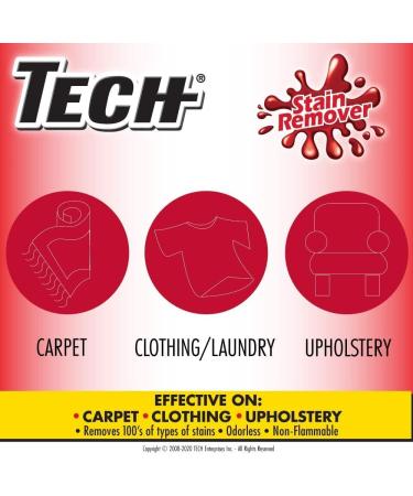 Tech Stain Remover - 8 oz Spray for Carpet Clothing & Upholstery - Effective 3 Pack (100ml) - International Shipping Available - Buy Online on GoSupps.com