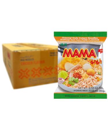 MAMA Instant Noodles Tom Yum Pork 30x60gr 6000 g