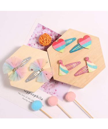 20 Pcs Animal Pattern Print Metal Hair Clips for Girls - Hair Barrettes & Accessories for Women, Teens, Kids, Babies - Buy Online on GoSupps.com