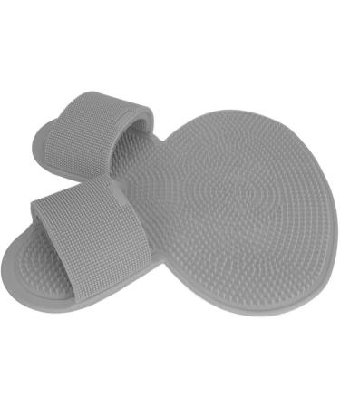 Buy Foot Exfoliating Mat - Flexible Durable Silicone Shower Foot Cleaner for Women - Grey | International Shipping Available - Buy Online on GoSupps.com
