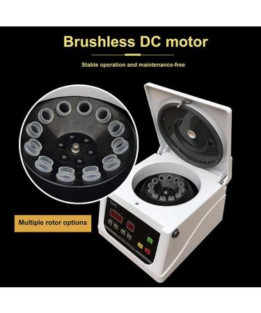 Electric Benchtop Centrifuge 15ml x 8 with LCD Screen 4000rpm Benchtop Centrifuge with 2200xg 220V 99min Time Control Laboratory Centrifuge for Medical Hospital University - Buy Online on GoSupps.com