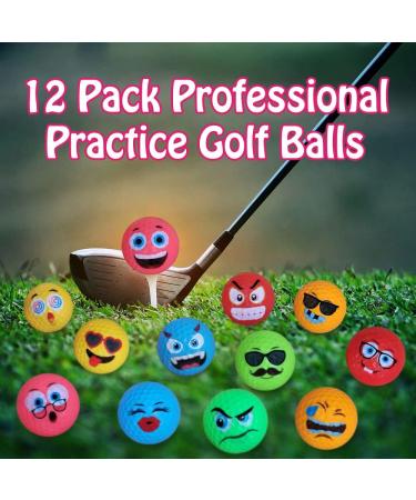 Mojifly Novelty Funny Kids Golf Balls - Multi-Color Gift Set - Buy Online on GoSupps.com