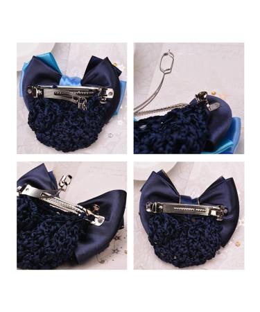 Shop Stylish Black Hair Knot Covers & French Hair Clips for Women & Girls - Elastic Dutt Decor - Buy Online on GoSupps.com