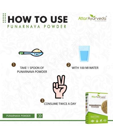 Pure Punarnava Powder - 100% Natural Kidney Rejuvenation | Fiber & Pectin | Vegan Non-GMO 250g - Buy Online on GoSupps.com