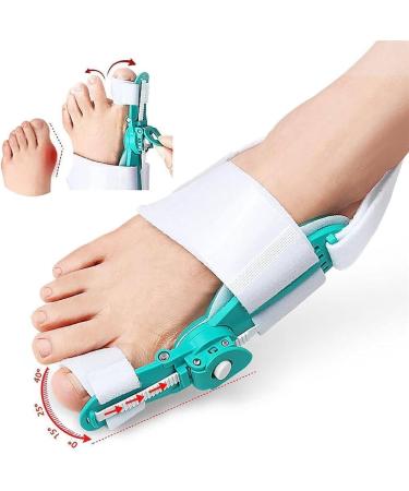 ZIROXI Bunion Corrector - 180 Angle Adjustment Big Toe Straightener for Bunion Pain Relief - Foot Care Solution for Women and Men - Buy Online on GoSupps.com