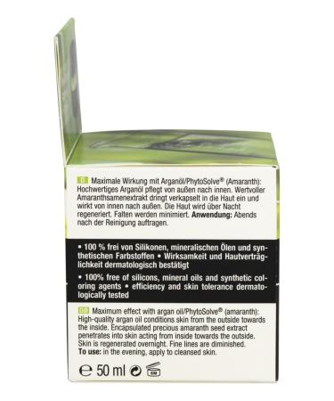 Dr. Scheller Argan Oil & Amaranth Anti-Wrinkle Night Care 1.7 oz - Rejuvenate Skin Overnight - Buy Online on GoSupps.com