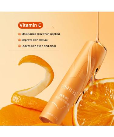 Vitamin C Anti-Chapping Moisturizing Lip Butter Multi-Purpose Glossy Lip Balm Vitamin C Lip Balm Lip Primer for Women Plumper Gentle Lip Serum Exfoliation - Buy Online on GoSupps.com
