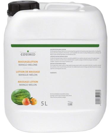 CosiMed Massage Lotion Mango-Melon 5L | Hydrating Massage Oil for Spa & Home Use International Shipping Available - Buy Online on GoSupps.com