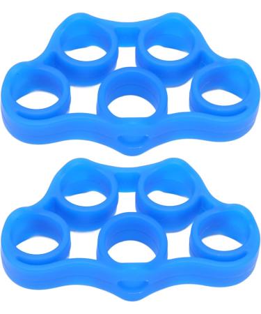 Finger Strength Exerciser Portable 2 Pcs Improve Finger Grip Finger Movement Washable Finger Strengthening for Elderly to Exercise Royalblue 8.8lb - Buy Online on GoSupps.com