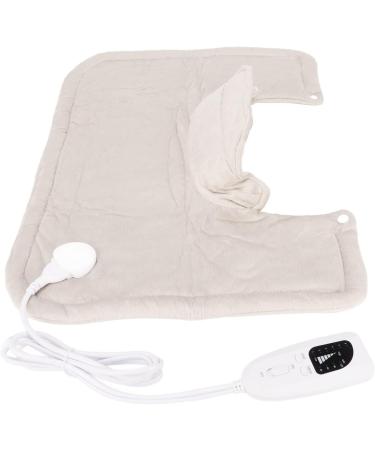 Premium Shoulder Cushion with LCD Heating - 6-Stage Hot Compress & Auto Shutdown | Electrically Heated Neck Wrap (EU Plug 220-240V) - Comfort & Relief - Buy Online on GoSupps.com