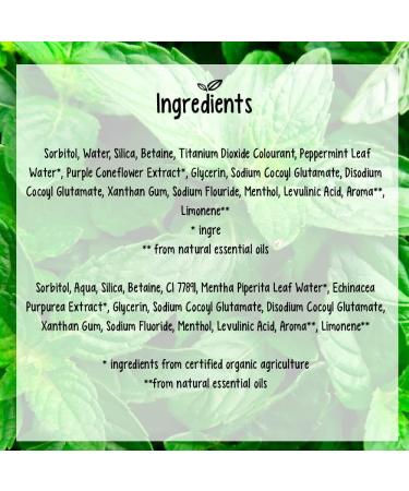 Organic Peppermint Toothpaste 75ml | Natural Dental Care | Eco-Friendly & International Shipping - Buy Online on GoSupps.com