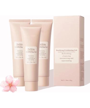 Quaxury Purifying Exfoliating Gel Quarxery Purifying Exfoliating Gel Exfoliating Face Scrub Face and Body Exfoliating Scrub Gel Deep Cleansing and Glowing Skin