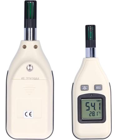 Buy High-Precision Digital Thermometer Hygrometer - Backlit LCD Accurate Temperature & Humidity Measurement for Home & Office - Buy Online on GoSupps.com