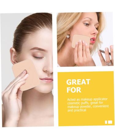 POPETPOP 10 Sets Puff Makeup Powder Puff Powder Puffs Make up Powder Puff Loose Powder Makeup Pads Makeup Puff Portable Facial Makeup Pad Face Tools Supplies Sponge Square Miss - Buy Online on GoSupps.com