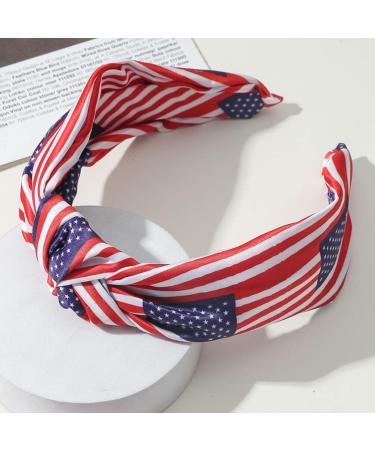 FOMIYES Independence Day Headband 4th of July Hair Scrunchie American Flag Headband Patriotic Hair Accessory for Women Girls - Buy Online on GoSupps.com