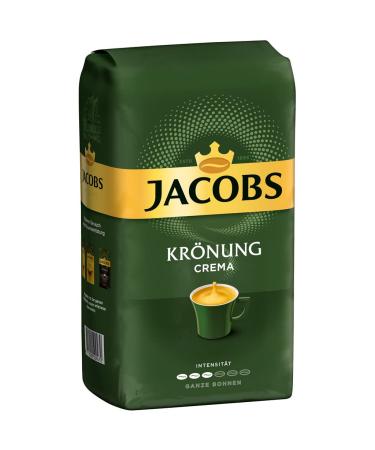 German Jacobs Kr nung Whole Beans Caffe Crema - 1 x 1000 g
