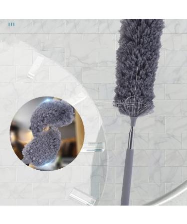 yuoseg 5Pcs Duster Household Cleaning Roof and Ceiling Cobweb Dust Removal Artifact Multi-Color Telescopic Duster - Buy Online on GoSupps.com