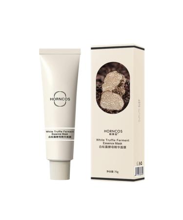 White Truffle Clay Mask for Face Deep Cleansing Facial Mask Improve Dull Skin Enlarged Pores Blackheads Long-Lasting Moisturizing Smooth Skin Effect Men & Women Face Mask Skin Care Facial Skincare