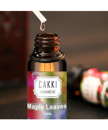Essential Oils for Diffusers - Maple Leaf Scent 50ml - CAKKI Fragrance Oils for Candle & Soap Making - Buy Online on GoSupps.com
