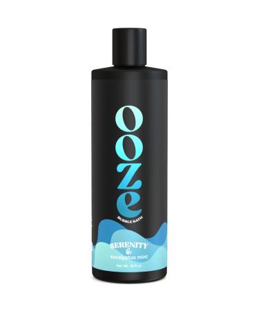 OOZE Eucalyptus Mint Bubble Bath (473ml) - Bubble Bath for Women Relaxing Clean Crisp & Refreshing - Self-Care & Wellness - Zero Parabens Cruelty-Free Made in The USA