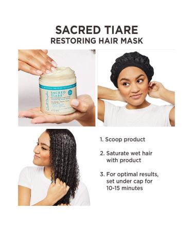 Carol's Daughter Sacred Tiare Restoring Hair Mask - Intensive Repair Treatment - Buy Online on GoSupps.com