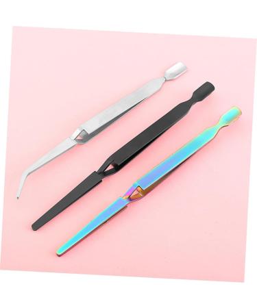 minkissy 1pc Nail Art Nail Art Clip Nail Pincher Professional Nail Nail Tool Clamp Shaping 17*0.9cm Silver - Buy Online on GoSupps.com