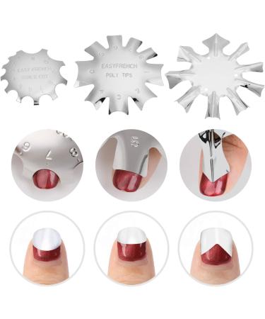 3-Piece Edge Trimmer Tool Set for Acrylic & UV Gel - Mwoot French Smile Line Cutter - International Shipping Available - Buy Online on GoSupps.com