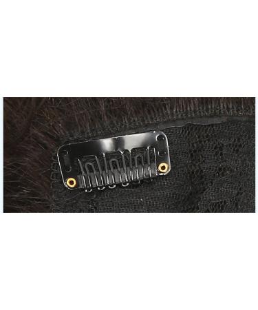 Wavy Clip-in Wiglet Hair Topper for Women with Thinning Hair - Real Dark Brown Hair Extensions - Buy Online on GoSupps.com