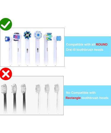Azwood Toothbrush Protective Caps - 6 Pack Toothbrush Covers for Electric Heads | Travel-Friendly Case Alternative - Buy Online on GoSupps.com