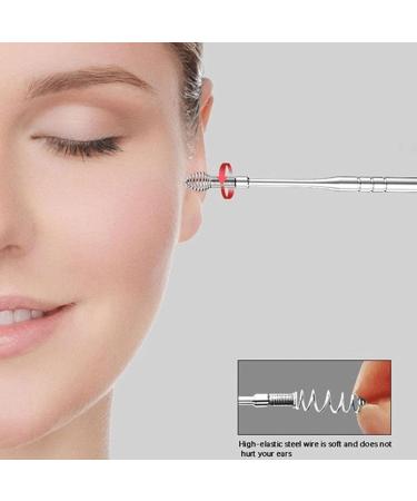 SSWERWEQ Ear wax removal tool Ear Cleaner Set Spiral Ear Pick And Ear Wax Remover Ear Pick And Ear Pick Set Ear Cleaner Ear Piercing Kit - Buy Online on GoSupps.com