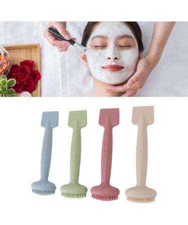 Soft Silicone Dual Ended Facial Mask Brush for Versatile Use Eco-Friendly and Durable Suitable for Gentle Skin Care - Buy Online on GoSupps.com