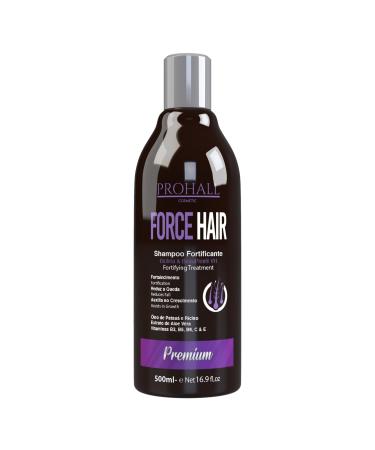 Prohall Cosmetic Force Hair Growth Shampoo - Dry Damaged Hair Shampoo for Thinning hair & Hair Loss for Women & Men - Hair Thickening Shampoo Fast Hair growth (16.9 fl.oz) (Shampoo)