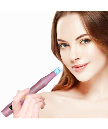 IPM Microneedling Derma Pen Kit Professional with 12Pcs Needles Cartridges - Face, Skin, Hair Microneedle Dermapen Machine - Buy Online on GoSupps.com